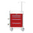 Market Lab - Emergency Cart Aluminum 24-1/2 X 29 X 36 Inch Red and White - 3950