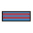 Aspen Surgical Tape Instrument Id Colortrack 8-1/2X11" Sheet/1/4" Flexible Blue/Red Stripe Ea - 156004EEA