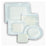 Deroyal Industries Inc Bandage Padding Polyderm Plus Pu Fm 4X4" Non-Adherent White Lf 50/Case - 46-925