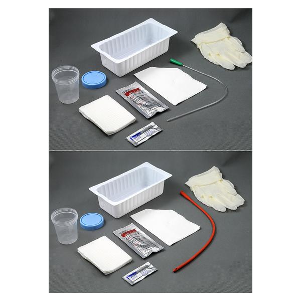 Amsino International Tray Foley Catheter Preconnect 18Fr 10/Ca - AS89318