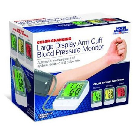 WrisTech - Digital Blood Pressure Monitor 1-Tube Automatic Adult Large Cuff - Jobar International - JB7662