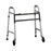 Nova - Dual Release Folding Walker with Wheels Aluminum Frame 500 lbs. Weight Capacity 30-3/4 to 39-1/2 Inch Height - 4095DW5