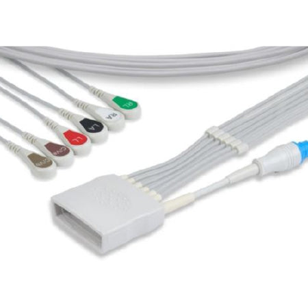 mnidray - ECG Leadwire Set 6 Lead 36 Inch For use with ECG System - Mindray Usa - 009-004799-00