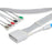 mnidray - ECG Leadwire Set 6 Lead 36 Inch For use with ECG System - Mindray Usa - 009-004799-00