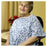 Calderon Textiles Inc Gown Bariatric 55% Cotton / 45% Polyester Unisex Blu Bskt Wv Overlap Adlt 12/Ca - 702-PGBARI