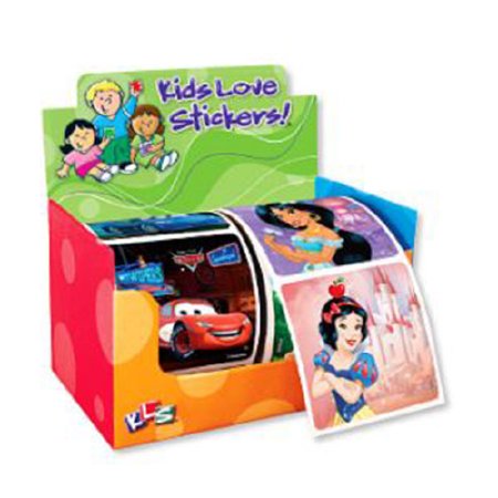 Kids Love Stickers - 150 per Unit Disney Boys n' Girls Sticker 2-1/2 Inch - DB03