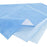 QUICK CHECK* H200 - Sterilization Wrap White / Blue 15 X 15 Inch Dual Layer SMS Polypropylene Steam / EO Gas / Hydrogen Peroxide - 37044