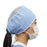 McKesson - Surgeon Cap One Size Fits Most Blue Tie Closure - 16-SC2
