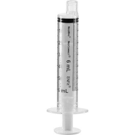 NeoConnect at home - Oral Medication Syringe 6 mL Bulk Pack NeoConnect Tip Without Safety - Avanos Medical Sales - NEO6