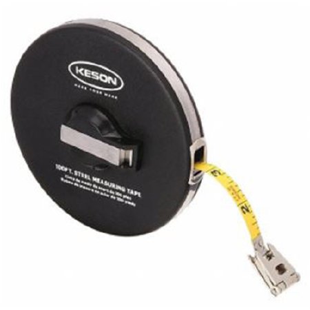 Grainger - Tape Measure 100 Foot Metal Case Reusable Inch / mm - 6XGR0