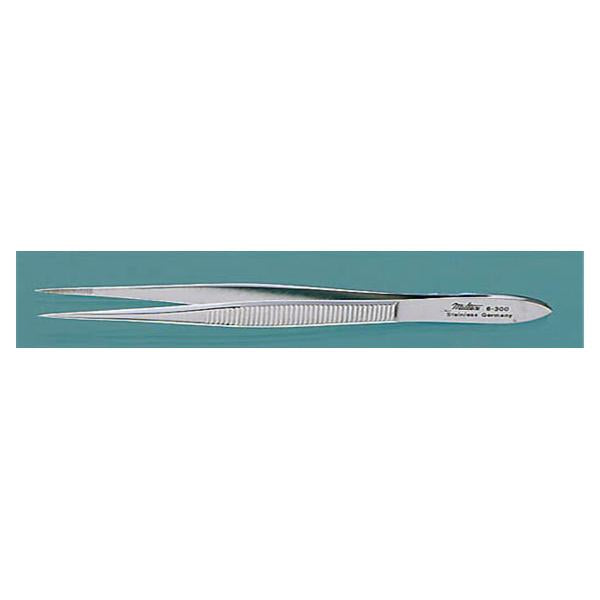 Miltex-Integra Forcep Plain Splinter 3-1/2" Stainless Steel Disposable 12/Bx - EG6-300