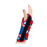 DonJoy Advantage Comfort Featuring Marvel - Wrist Brace Aluminum / Foam / Nylon Right Hand Blue / Red / White - Djo - DA191WB01-CAP-PED-R