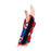 DonJoy Advantage Comfort Featuring Marvel - Wrist Brace Aluminum / Foam / Nylon Left Hand Blue / Red / White - DA191WB01-CAP-Y-L