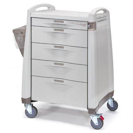 Avalo Series - Procedure Cart Steel - AM10MC-LCD-C-DR131-STK