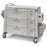 Avalo Series - Medication Cart Steel - AVPCXL10-CSHDC-D103-U103-STK