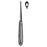 Sklar Instruments Curette Dermal 6-1/4" #3 Straight Oval Tip Stainless Steel Ea - 809165