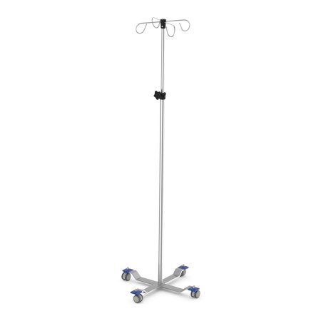 MR Conditional - IV Stand MRI Floor Stand 4-Hook 4 Leg - IVS-5004-MRI