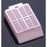 Globe Scientific Tissue Embedding Cassette Pink Attached Lid Rectangular 1000/Ca - 1090P