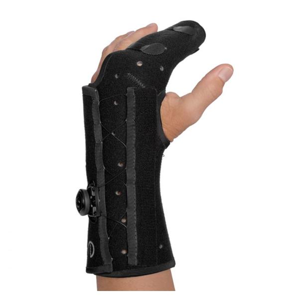 DJO Brace Gutter Fracture Exos Adult Radial Hand Black Size Large Right Ea - 326-62-1111