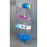 Poltex - Phlebotomy Organizer Clear PETG Manual 1 Column Countertop / Wall Mount - PHLEB1
