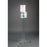 Poltex - Respiratory Hygiene Station Clear PETG / Acrylic Manual 2 Compartment Floor Stand - RESPH-S