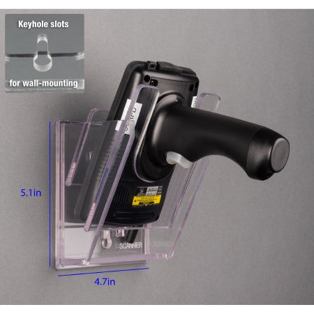 Poltex - Barcode Scanner Holder 4.7 X 5 Inch For Worth 7000 RF Terminal Holder - SCANNER-W