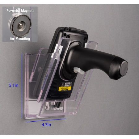 Poltex - Barcode Scanner Holder 4.7 X 5 Inch For Worth 7000 RF Terminal Holder - SCANNER-M