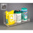 Poltex - Wipe Holder Clear Acrylic Manual Three Compartment Magnet Mount - TRIWIPE-M