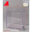 Poltex - Wipe Dispenser Clear PETG Manual Wypall L40 1/4 Fold Wipes VHB Tape Mount - WYPL40BK-T