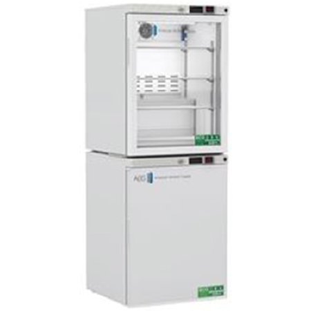 ABS - Refrigerator / Freezer Laboratory Use 9.2 cu.ft. 1 Glass Door 1 Solid Door Cycle / Manual Defrost - Horizon Scientific - ABT-HC-RFC1020G