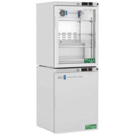 ABS - Refrigerator / Freezer Laboratory Use 9.2 cu.ft. 1 Glass Door 1 Solid Door Cycle / Manual Defrost - ABT-HC-RFC1040G