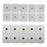 McKesson - ECG Snap Electrode Monitoring Non-Radiolucent Foam Backing 10 per Pack - 87-310