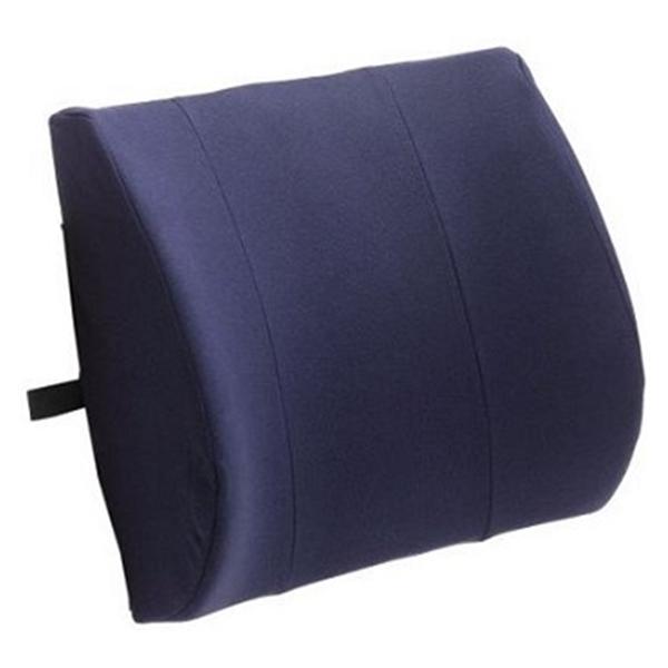 DMS Holdings. Pillow Positioning Contoured Blue Satin Ea - 480981