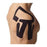 Spidertech. (NuCap Med) Tape Kinesiology Spidertech 100% Cotton/Poly Acrylic Pre Cut Adhs Black 10/Box - TB22051-505