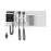 Green Series 777 - Integrated Wall System Welch Allyn Integrated Wall System with PanOptic Basic LED Ophthalmoscope, MacroView Basic LED Otoscope, BP Aneroid, and Ear Specula Dispenser - Welch Allyn - 777-PM2WAX-US