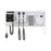 Green Series 777 - Wall Transformer Welch Allyn Integrated Wall System with Coaxial LED Ophthalmoscope, MacroView Basic LED Otoscope, BP Aneroid, Ear Specula Dispenser, and SureTemp Plus Thermometer - Welch Allyn - 777-SM2WAS