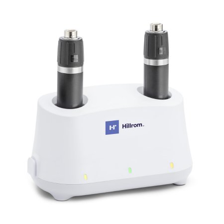 Welch Allyn - Desk Charger with two Premium Lithium Ion Plus USB Rechargeable Power Handles 3.5 V Universal Desk Changer and Battery - 71-XXXLDE