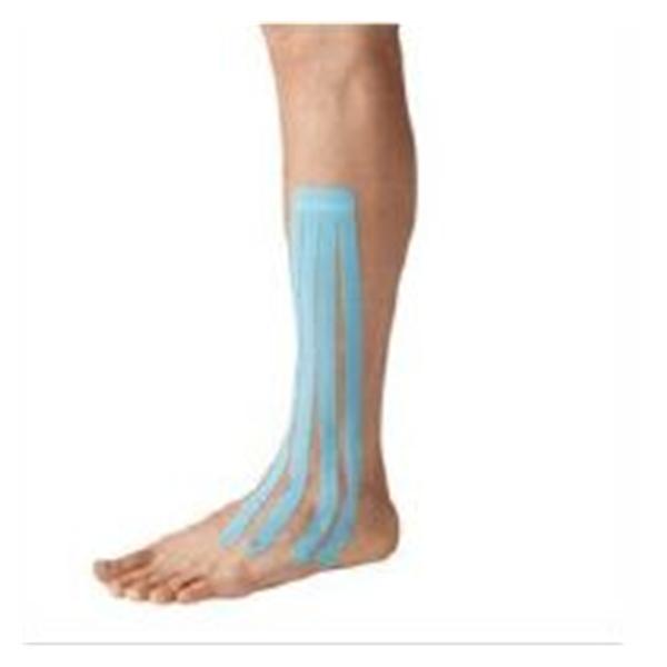Spidertech. (NuCap Med) Tape Kinesiology Spidertech 100% Cotton/Poly Acrylic Medium Adhesive Blue 10/Bx - TB22066-503