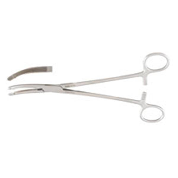 Miltex-Integra Forcep Heaney-Ballentine 8-1/2" Longitudinal Serrated Curved Single Tooth Ss Ea - 30-1716
