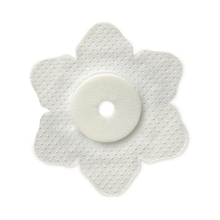 Advazorb Areola - Foam / Silicone Breast Dressing 5 Inch Width X 1.96 Diameter; Nipple Hole 0.5 Inch Areola Shape Silicone Adhesive without Border Sterile - Mediusa - CR4490