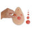 Health Edco Breast/Testicular Self-Examination Model Anatomical Adult Each - SB23327