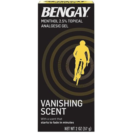 Bengay - Topical Pain Relief 2.5% Strength Menthol Topical Gel 2 oz. - 510819700