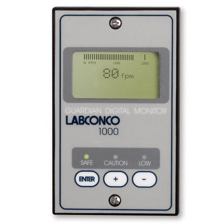 Guardian - Digital Airflow Monitor Kit 115V, 50/60Hz, LCD / LED Display For use with Protector Demonstration Hoods, Protector XVS Ventilation Stations and XPert Balance Enclosures - Labconco - 3908800