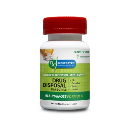 Rx Destroyer All-Purpose - Drug Disposal System 3 lbs. Carton Weight - C2R Global Manufacturing - RX4-6POP