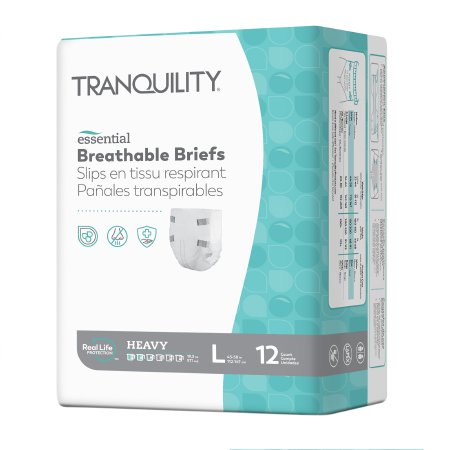 Tranquility Essential - Unisex Adult Incontinence Brief Large Disposable Heavy Absorbency - 2746