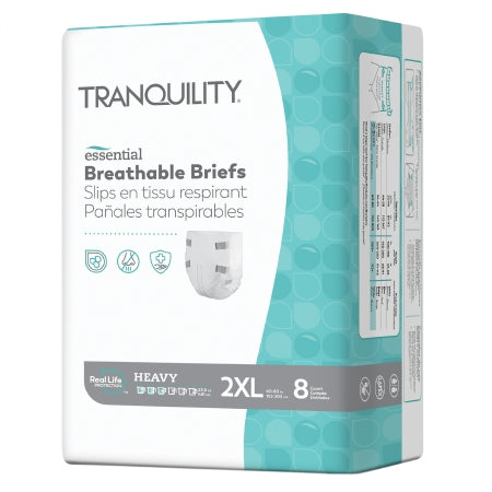 Tranquility Essential - Unisex Adult Incontinence Brief 2X-Large Disposable Heavy Absorbency - Principle Business Enterprises - 2748
