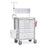 Pace Series - IV Prep Cart Aluminum Case 29-1/4 X 21-1/4 X 45-1/2 Inch White 6 Inch Height Drawers - SP30W6 W/SPIVP