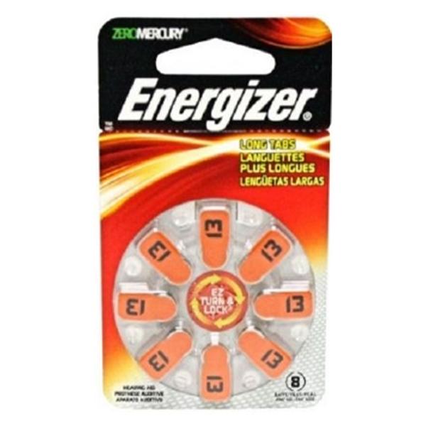 Eveready-Energizer Battery Hearing Aid Energizer For Hearing Aid 1.4V 24X8/Ca - AZ13DP-8