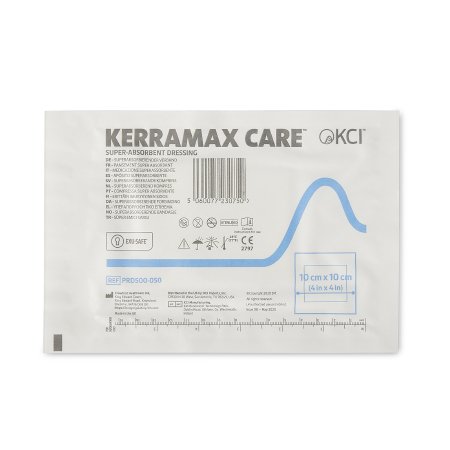 KerraMax Care - Super Absorbent Dressing 4 X 4 Inch Nonwoven Square Sterile - 3M Systagenix/Kci - PRD500-050