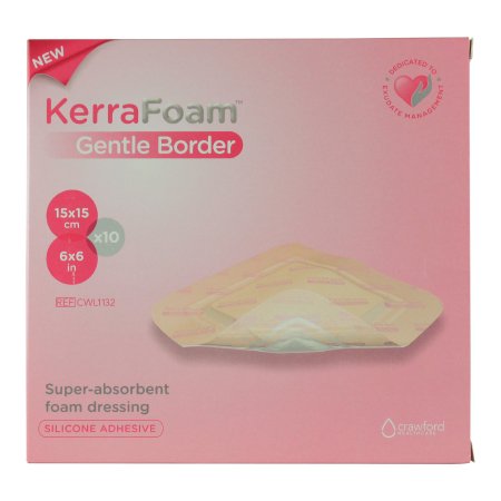 SiliGentle - Silicone Bordered Foam Dressing, 6″ X 6″ | Ports International - View #5